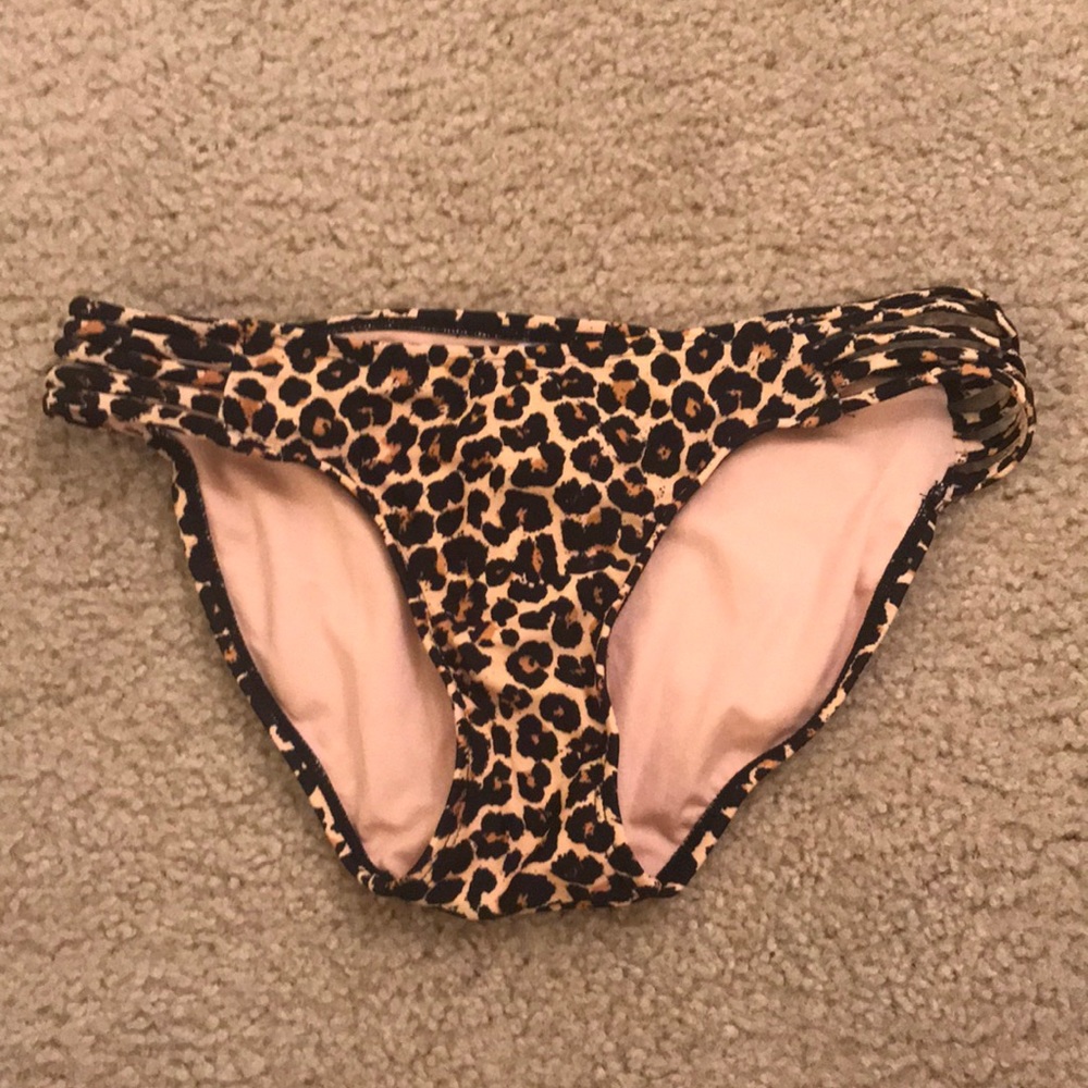 Leopard Prink Swim Bottoms